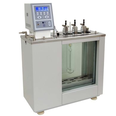 Жидкостный термостат ВИС-Т-09-4 (+20…+150 °С) термостат для измерения вязкости нефтепродуктов в соответствии с ГОСТ 33, четыре вискозиметра в один ряд