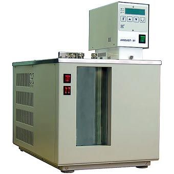 Низкотемпературный жидкостный термостат КРИО-ВИС-Т-02 (-20…+50 °С) криостат для измерения вязкости нефтепродуктов в соответствии с ГОСТ 33, два вискозиметра