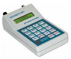 pH-метр Эксперт-001-1рН – базовый (без электродной системы. В комплекте: ИП, термодатчик ТДС-3, БП, стандарт-титры, РЭ, МП)