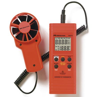 Анемометр із вимірюванням температури повітря TMA-10