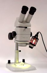 Мікроскоп бінокулярний стереоскопічний панкратичний МБС-12